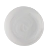 Teller flach 28 cm — Elements Glas weiss
