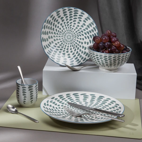 Plate flat 15 cm — Gaya Elements Water