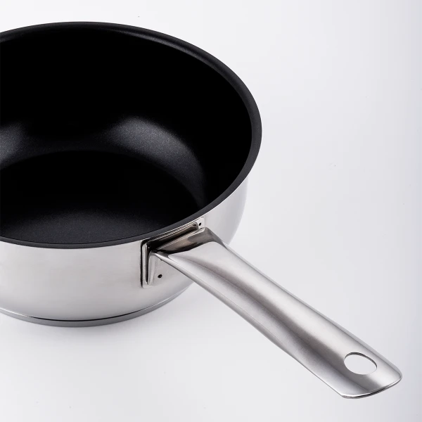 Kastrol Ø 18 cm, V: 7 cm, bez poklice — Saturn Lunasol