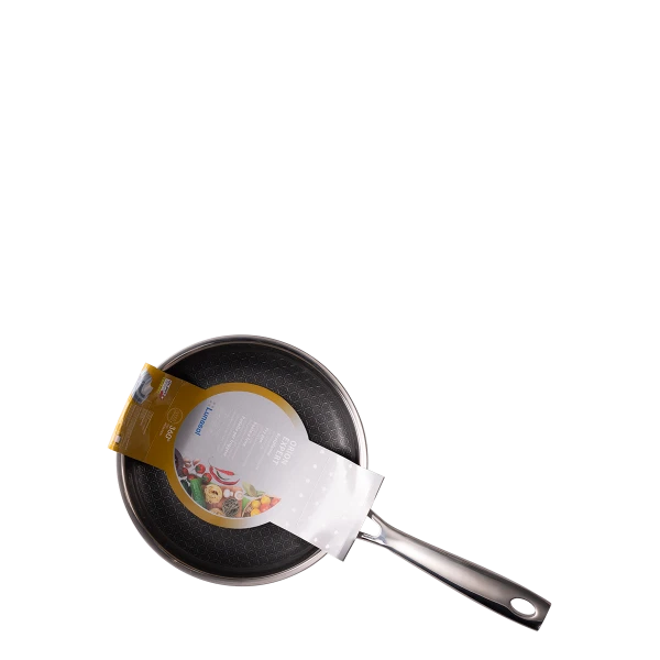 Fry Pan 20 x 4 cm non stick coating ILAG DURIT — Orion Expert with Profi-handle 5ply