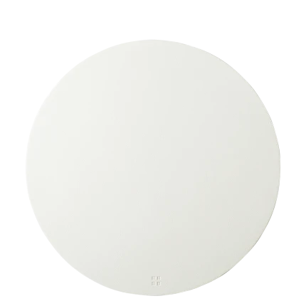 Tischset rund PVC weiss ø 38 cm Elements Ambiente