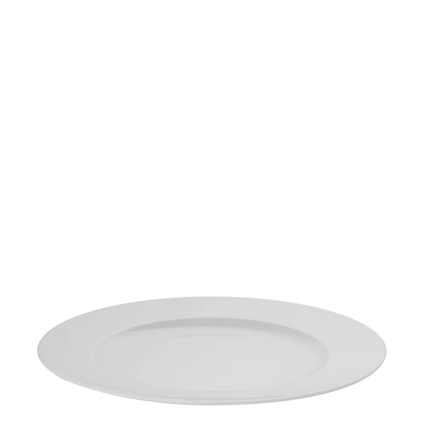 Plate flat Relief 30.5 cm — Chic Relief white