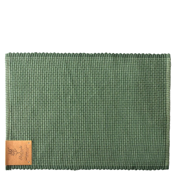 Stoff-Tischset 33 x 49 cm antique green Elements Ambiente