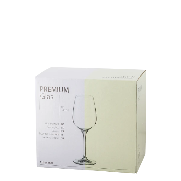 Sklenice na víno 340ml — PREMIUM Glas Crystal