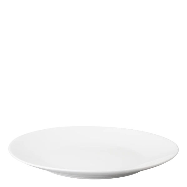 Coupe Plate round Ø 40 cm 4 cm high — Buffet Lunasol uni white