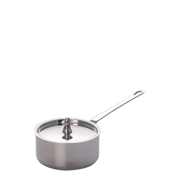 Kastrol Ø 14 cm, H: 6.5 cm — Sirius Triply Lunasol pánve lesklá