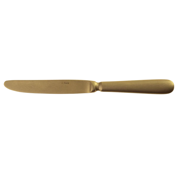 Table Knife — Baguette Vintage PVD Gold Stone Wash