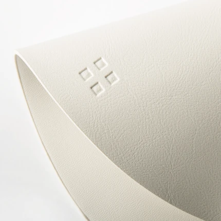 Prostírání kruh PVC bílé ø 38 cm — Elements Ambiente