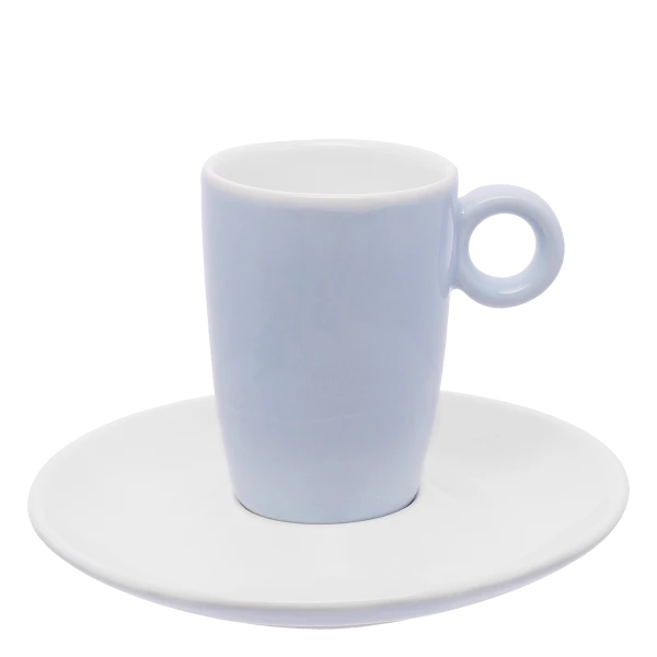 Kaffee - Obere hellblau hoch 190 ml - RGB