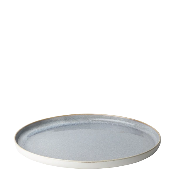 Talíř plytký U-Coupe 280 mm — Gaya Atelier Glacial Ice