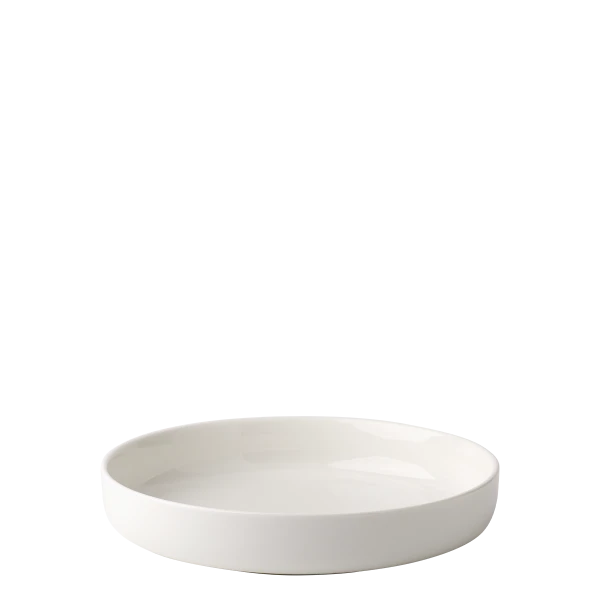 Deep Plate U-Coupe 200 mm — Gaya Atelier white