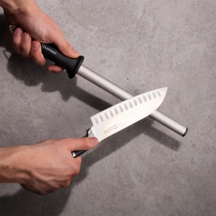 Brúsny diamant Oceľový 25,5 cm — Lunasol Culina