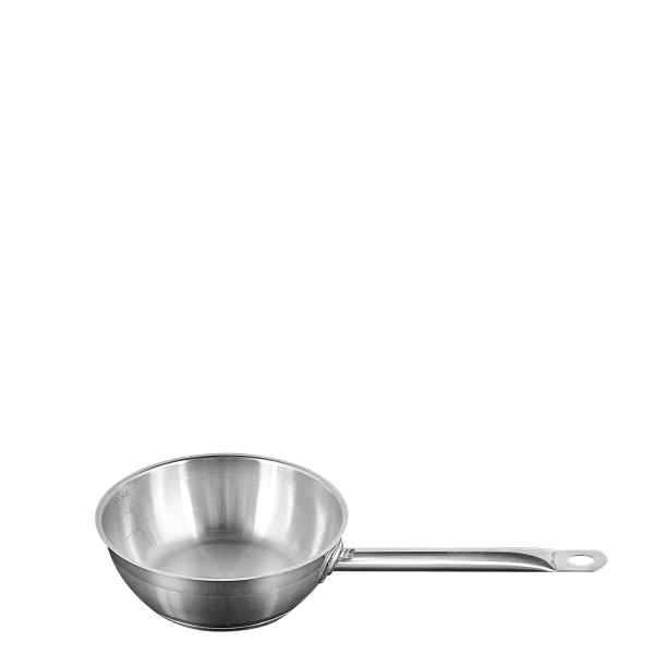 Pánev na restování Ø 20 cm — Orion Lunasol Inox mit CNS-Profigriffen