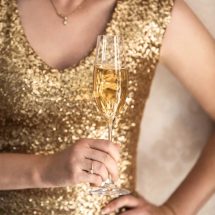 Champagne flute 210 ml — PREMIUM Glas Crystal