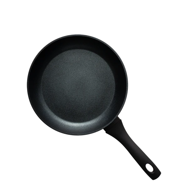 Fry pan Ø 24 x 5 cm with soft-touch handle — Uranus black Lunasol