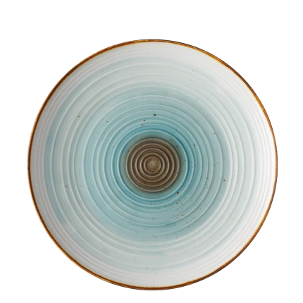 Teller flach Gaya Coupe Spiral Rustico 28 cm
