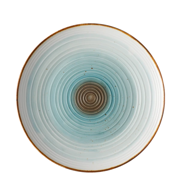 Flat Plate Coupe 280 mm Spiral — Gaya RGB Rustico gloss Lunasol