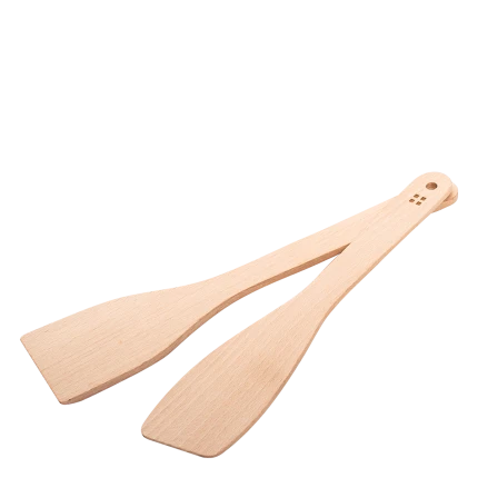Dřevěná vareška a obracečka-2ks set — BASIC Wooden