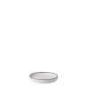 Bowl round Ø 10.5 cm H: 1.3 cm — Gaya Atelier light grey speckled