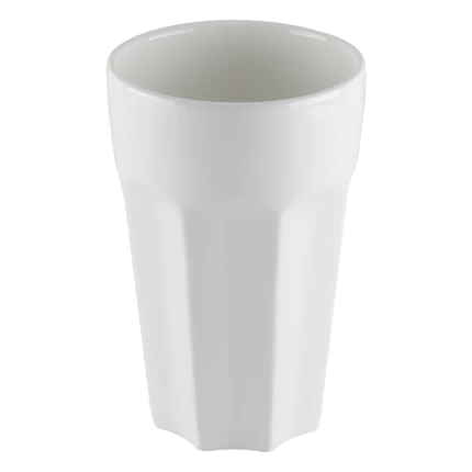 Šálek na kávu/mléko 470 ml, v: 13,8 cm — Gaya Atelier bílý