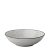 Miska Ø 19.5 cm H: 5.5 cm — Gaya Atelier svetlý sivý fŕkaný