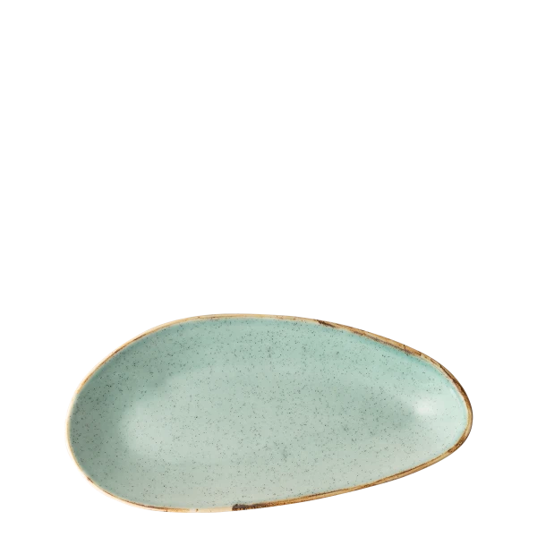 Platte oval 25 cm - Gaya Sand türkis Lunasol