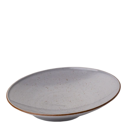 Tanier na cestoviny Curve 30 cm sivý - Hotel Inn Chic farebný