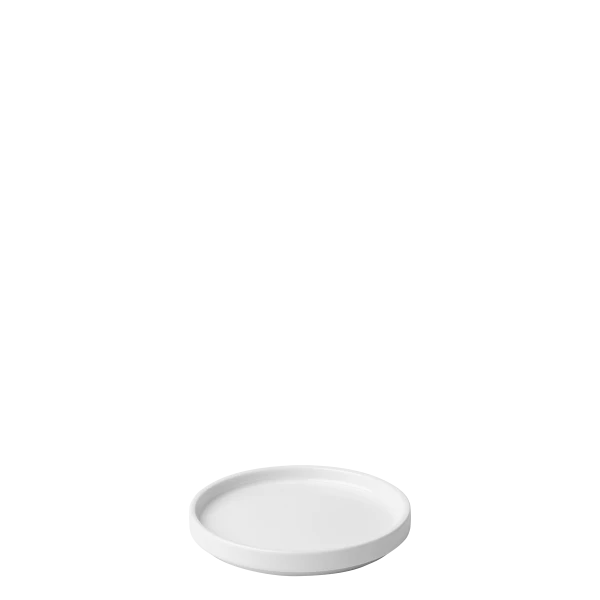 Bowl round ø 10.5 cm H: 1.3 cm — Gaya Atelier white matt