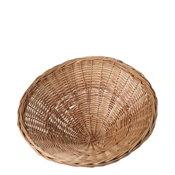 Weiden-Brotkorb rund konisch Ø 50 cm H: 20 cm — FLOW Wicker
