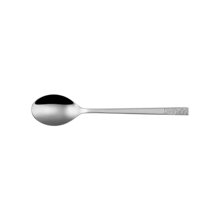 Dessert Spoon hollow handle — Fiori Platinum Line