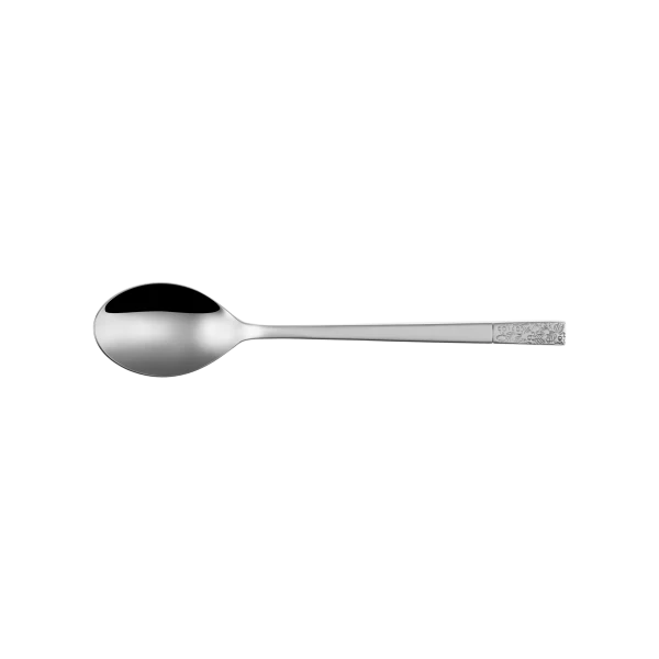 Dessert Spoon hollow handle — Fiori Platinum Line