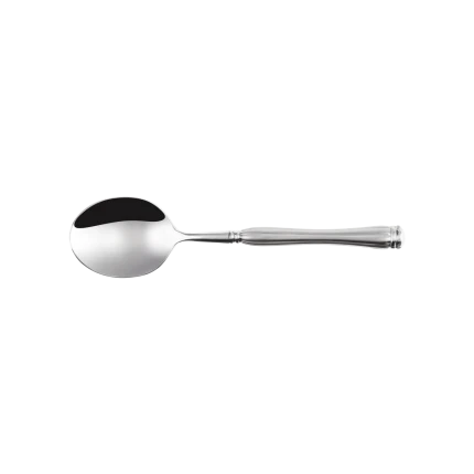 Bouillon Spoon hollow handle — Adam handle satin
