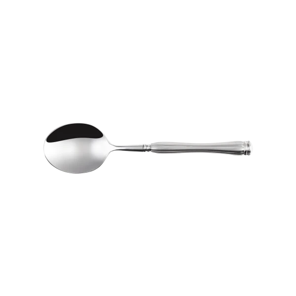 Bouillon Spoon hollow handle — Adam handle satin