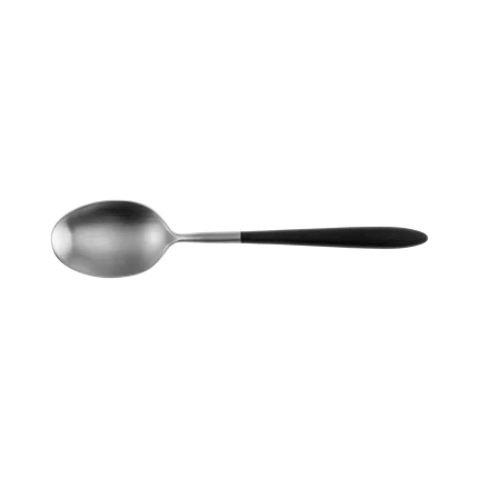 Table Spoon — GAYA Exeter handle grey-black all satin