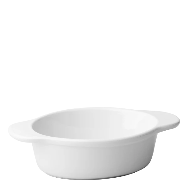 Cocotte oval — Univers weiss