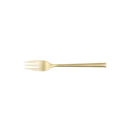 Cake Fork — Living PVD Champagne all mirror