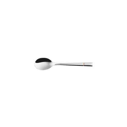 Moccalöffel — Luxus Rille teilvergoldet