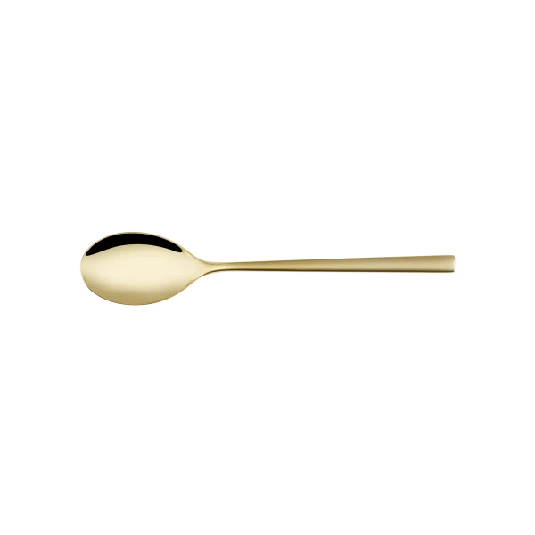 Dessertlöffel — Living PVD Champagne poliert
