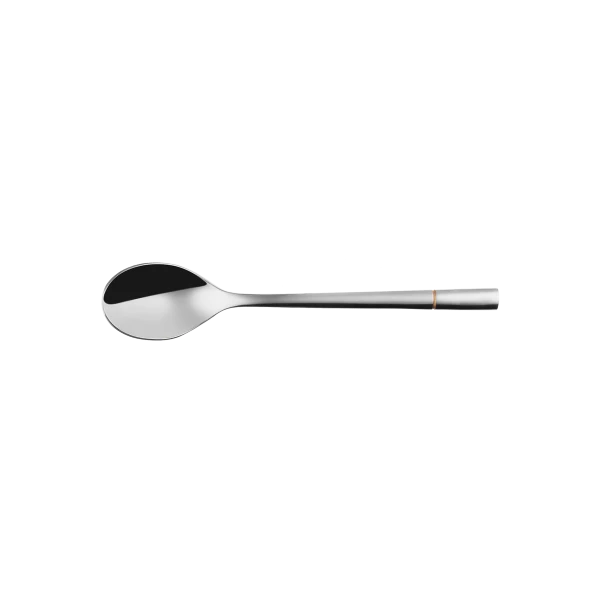 Coffe Spoon — Luxus furrow gold plated