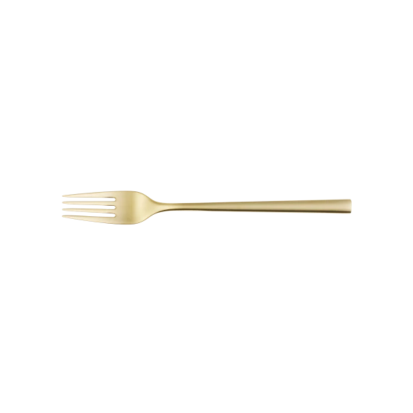 Dessert Fork — Living PVD Champagne all mirror