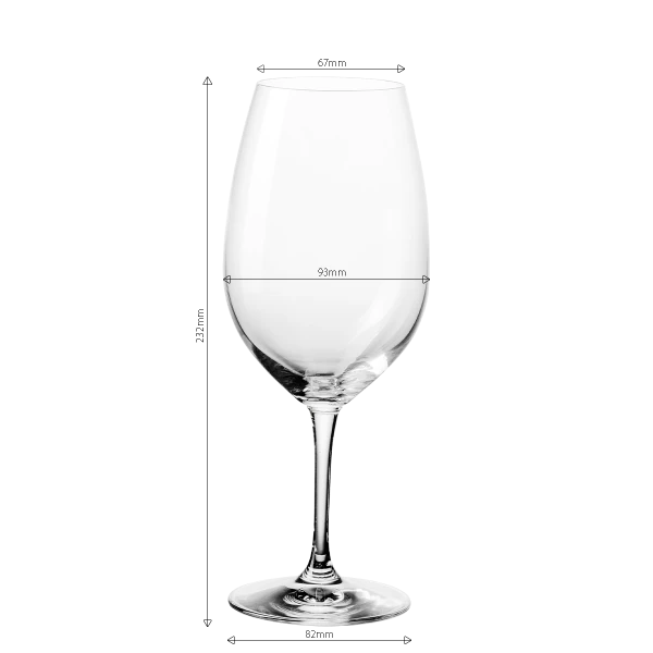Wine glass 650 ml — Benu Glas Lunasol
