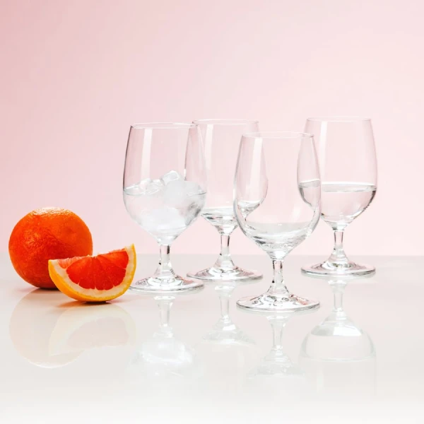 Wasser-Glas auf Fuss 310 ml — Univers Glas Lunasol