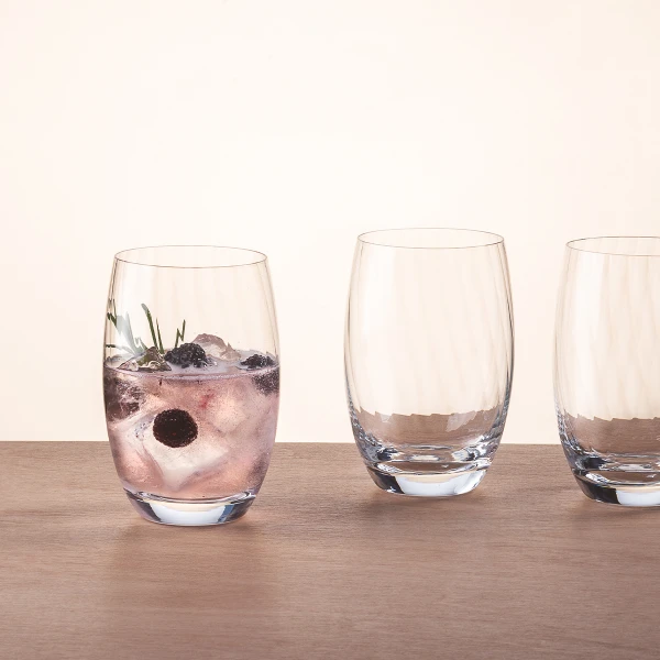 Sklenice Tumbler Barrel 460 ml — Optima Line Glas Lunasol