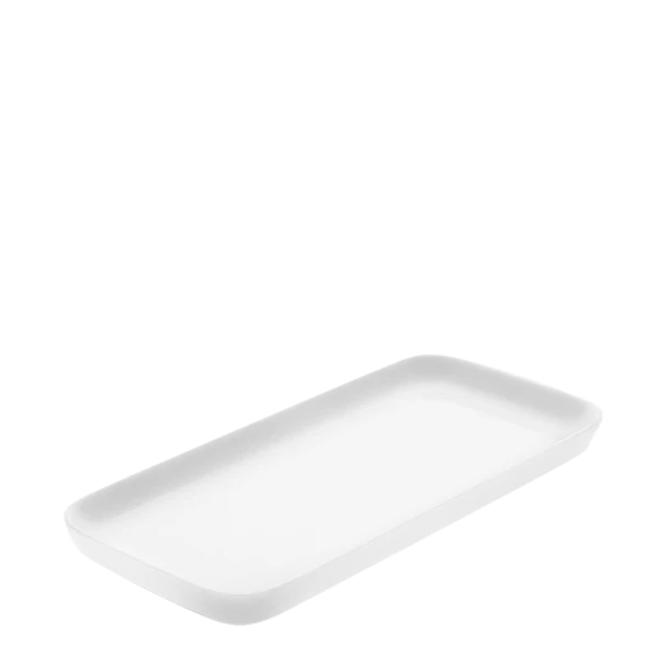 Obdélníkový talíř 20 × 9 cm — Univers bílý
