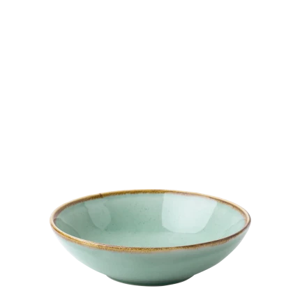 Teller tief 19.5 cm - Gaya Sand türkis Lunasol