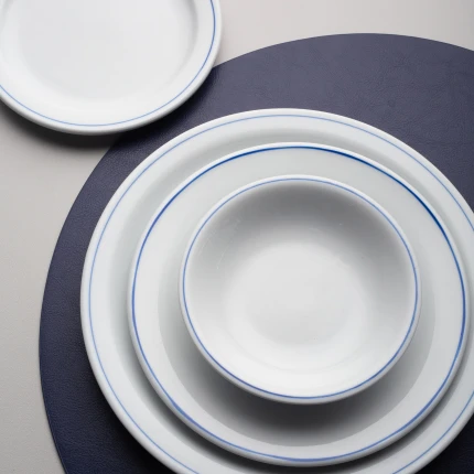 Flat Plate 18.5 cm — Tosca Blue Line