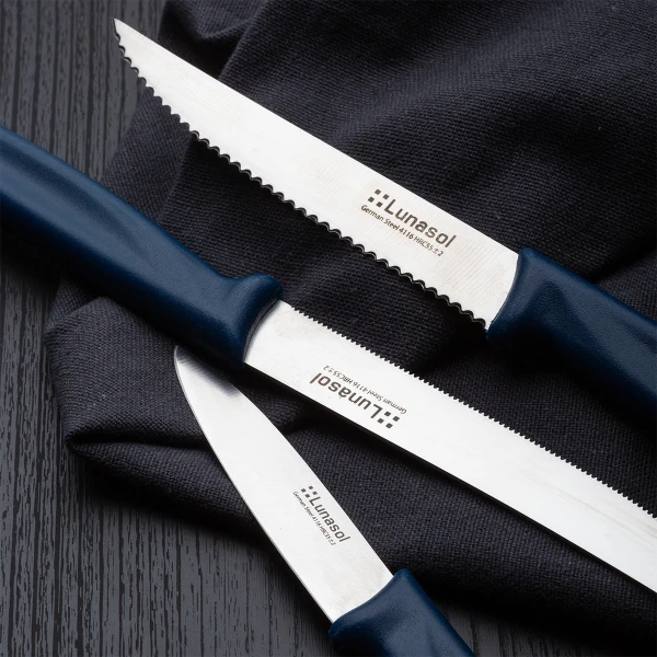 Nůž bez zoubkované čepele 7,8 cm — Master Blue