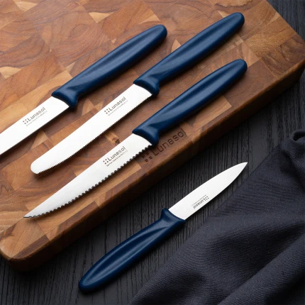 Küchenmesser ohne Wellenschliff — Master Blue
