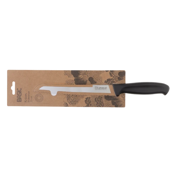 Bread Knife 20 cm with Hanging card — Basic