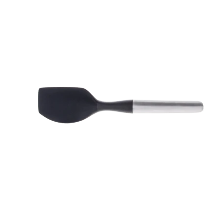 Spachtel Silikon mit CNS-Griff 28.5 cm - Lunasol